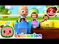 Uh OH JJ Is Stuck In The Mud Tractor Racing 2 HOURS Of CoComelon Kids Songs Nursery Rhymes