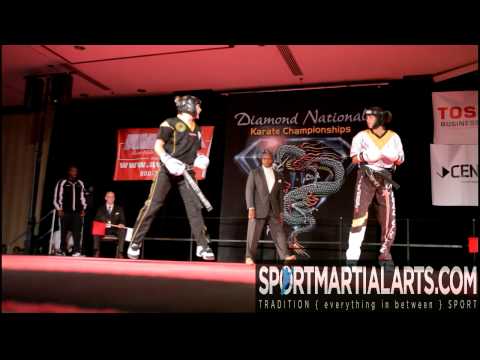 2012 Diamond Nationals - Chelsey Nash v Claire Cocozza - Women's Sparring Grands