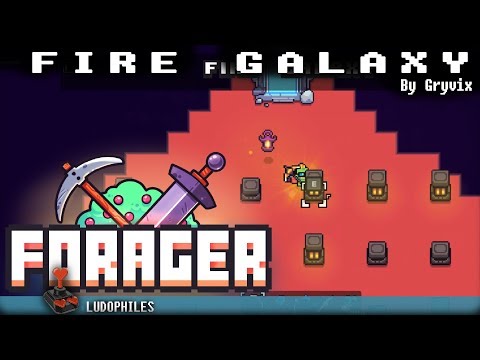 Forager Fire Galaxy Playthrough / Walkthrough (no commentary)