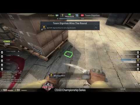PGL CCS Qualifiers - Dignitas vs AliGon (Dust2 Match 1)