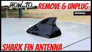 How to Remove & Unplug your Shark Fin Antenna