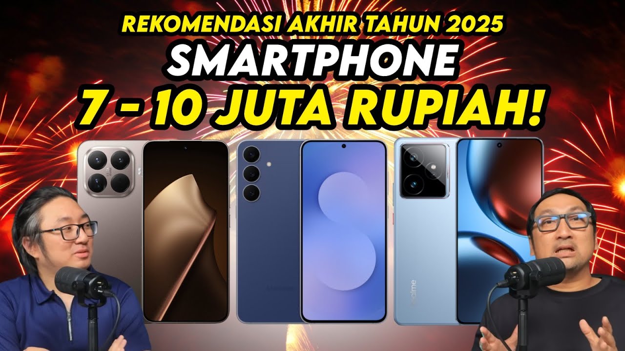 Smartphone Rp 7- 10 Juta Terbaik Pilihan Kami! Rekomendasi Akhir Tahun 2025