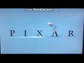 Walt Disney Pictures Pixar Animation Studios 1999 Closing