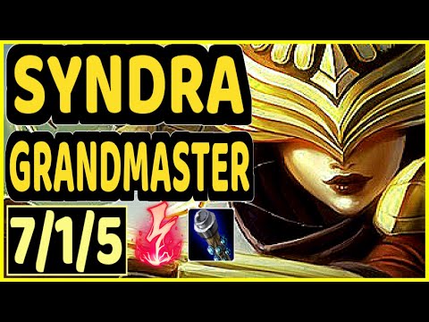 MILICA (SYNDRA) - 7/1/5 KDA GAMEPLAY - EUW Ranked GRANDMASTER