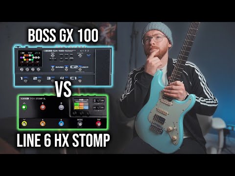 Line 6 HX Stomp vs. Boss GX100. A Practical Comparison With Tone Samples