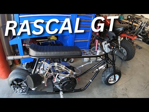 RASCAL GT Mini Bike Build – From Parts to Performance!