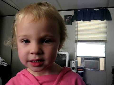 3 year old singing sissy's song by Alan Jackson