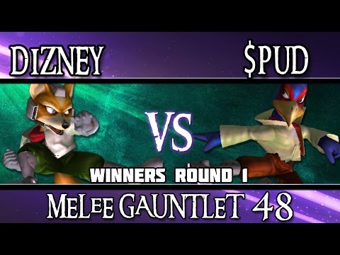 Melee Gauntlet 48 - Dizney (Fox) vs $pud (Falco)