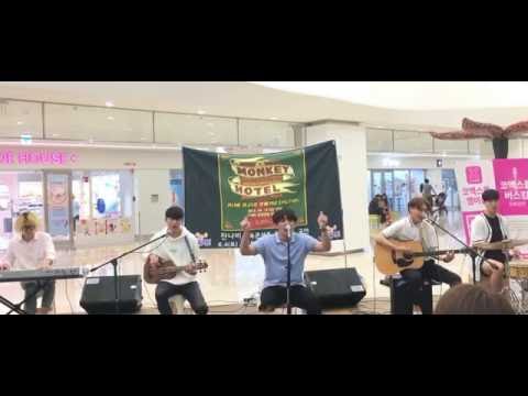 잔나비(Jannabi)_160604_Blame it on the girls(Cover)-MIKA @몽키호텔 쇼케이스(코엑스)FullShot