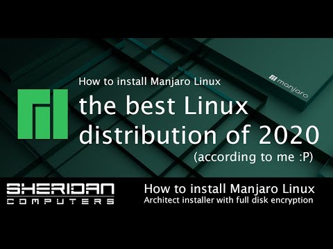 How to install Manjaro Linux using Architect installer with full disk encryption and btrfs.