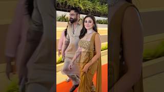 Most Pretty women shefali jariwla with husband snapped At Diwali party #shefalijariwala #shorts