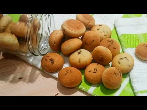 सरल तरिके से कढाई मे कूकीज बनाने के सारे राज । Jeera cookies~Bristi Home Kitchen Video