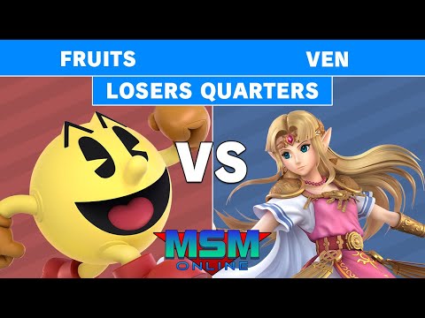 MSM Online 60 - Sugoi | ven (Zelda) Vs. XTL RS | Fruits (Pac Man) - Losers Quarters
