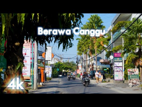 BERAWA CANGGU BALI - 4K 60Fps Walking Tours - June 2023