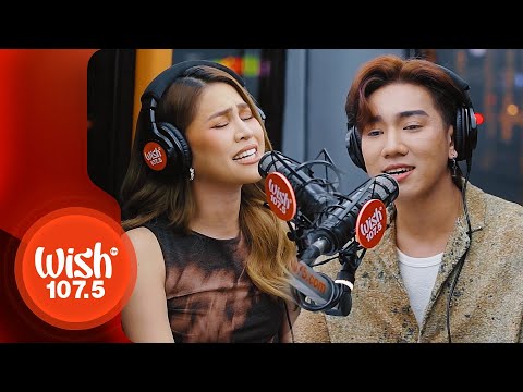 JM Dela Cerna and Marielle Montellano perform "Ikaw  " LIVE on Wish 107.5 Bus