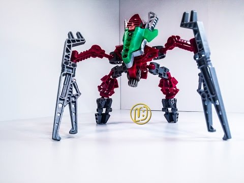 LEGO Bionicle Metru Nui VAHKI NUURAKH 8614 Speed Built