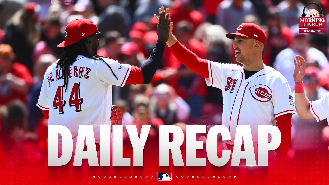 NL Central CHAOS! Reds in first place, Cardinals sweep Pirates | Morning Lineup (MLB Daily Recap)