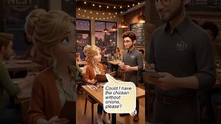 Practice English Conversation: Restaurant - Making a special request