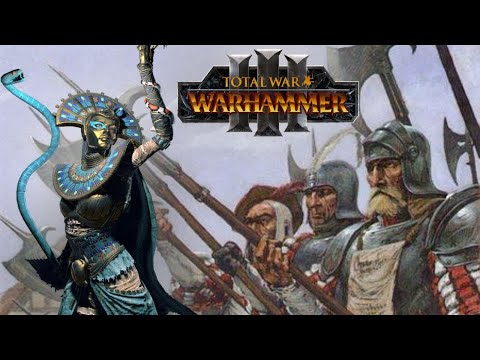 State Troops READY GENERAL! Empire vs Tomb Kings - Total War Warhammer 3 Conquest