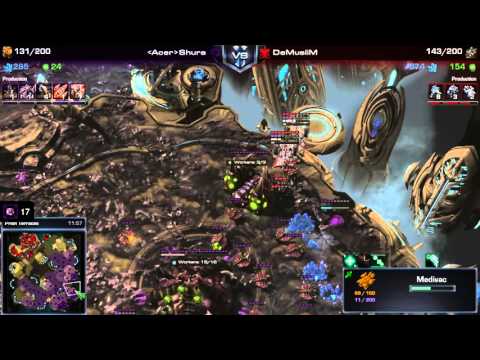 Starcraft -- HomeStoyCup - LOTV --  Scarlett (Z) vs Demuslim (T) on Prion Terraces