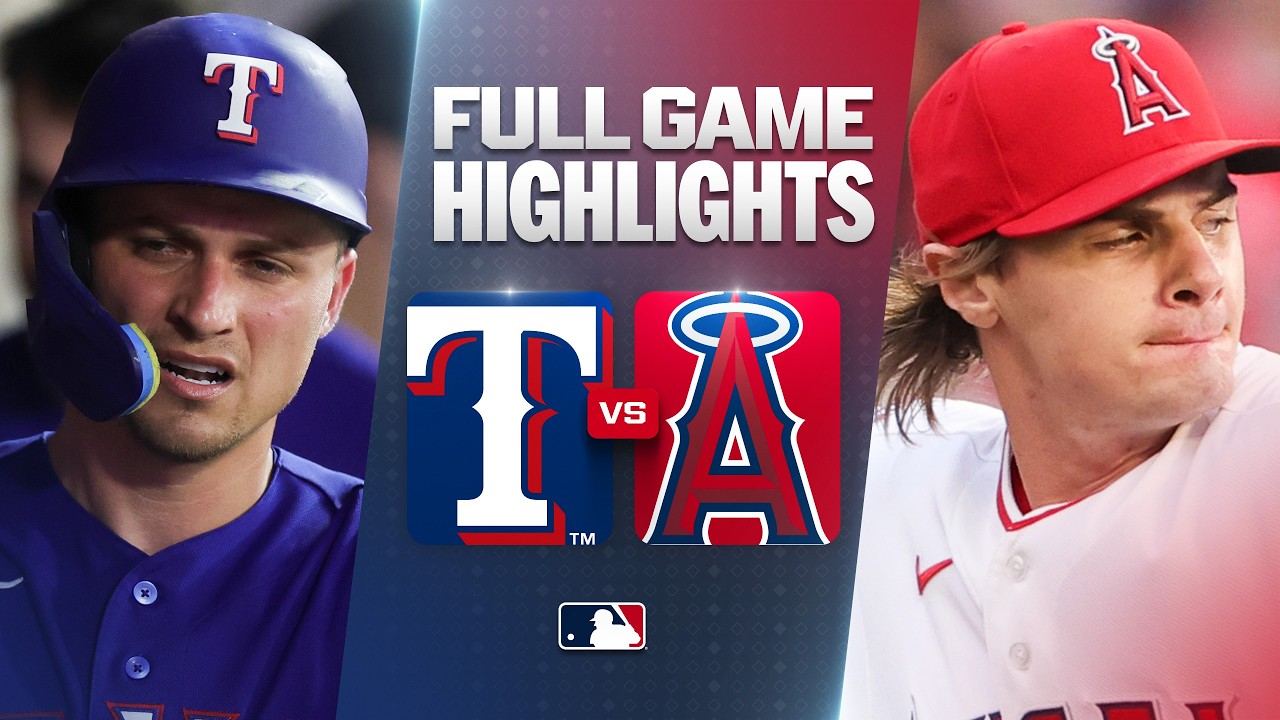 RANGERS vs. ANGELS: Official Full Game Highlights (August 12) | 2026 MLB Season