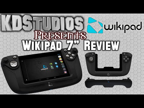 Wikipad 7' Android Gaming Tablet with Controller - Unboxing and Review - Emulation - Remapping