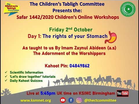 CTC Day 1 Ashra e Zainabiyya 1442