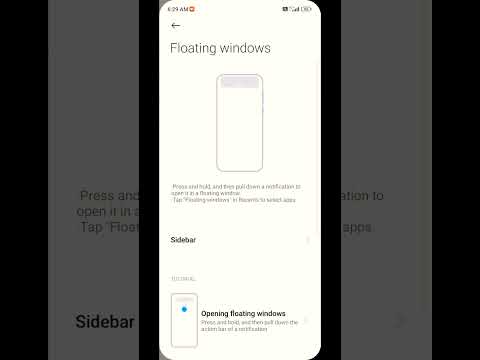 Floating Windows Setting ❤️ #shorts