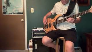 King Crimson - Man With An Open Heart ( Bass Cover)