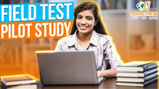 HOW TO PRESENT FIELD TEST AND PILOT STUDY DATA IN CHAPTER 4