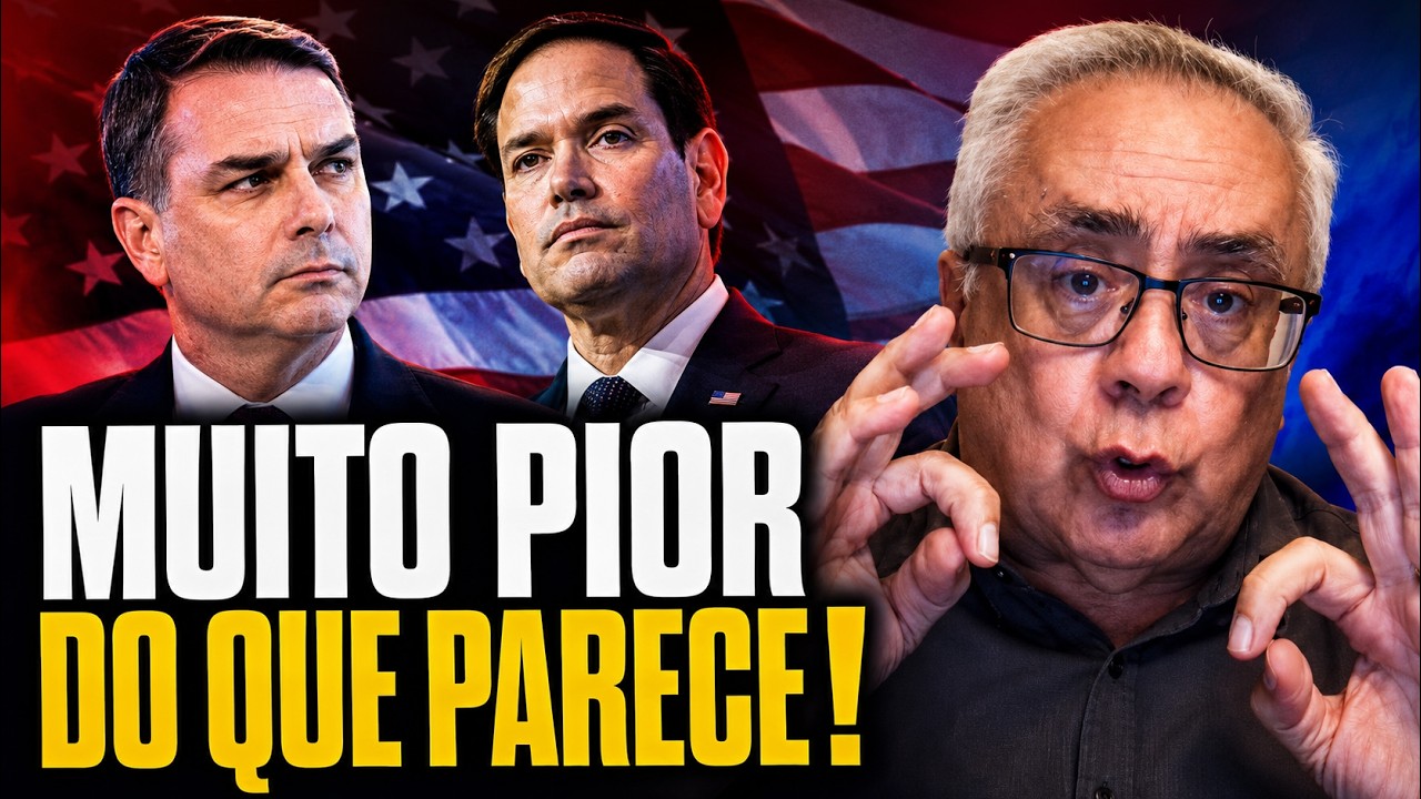 MUITO GRAVE! Flávio Bolsonaro e o governo de transição oferecido aos EUA | Luis Nassif