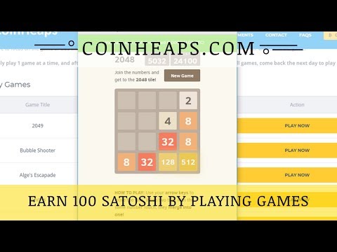 Coinheaps.com mmgp, отзывы 2018, обзор, 600 BTC сатош на играх