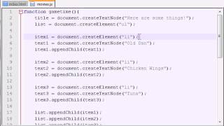 AJAX Tutorial - 17 - Finishing Our Favorite Things Program