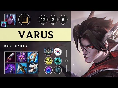 Varus ADC vs Caitlyn - KR Challenger Patch 25.19