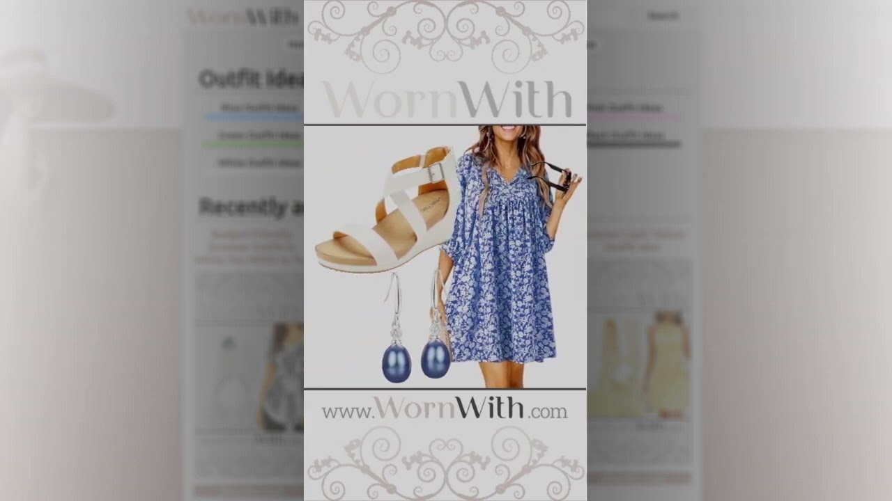 Blue Summer Outfit Inspiration Summer Blue Outfit Inspiration