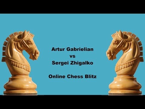 Artur Gabrielian vs Sergei Zhigalko Chess Blitz Game 3
