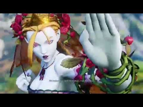 Street Fighter V - All Cammy Halloween Costume Colours Gameplay