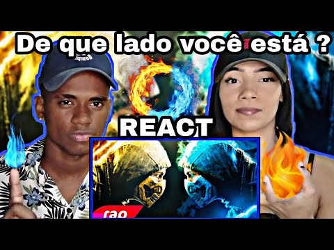 REACT | Rap do Scorpion e Sub-Zero (Mortal Kombat) - RIVAIS | NERD HITS