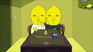 Lemongrab eats Lemongrab (Adventure Time)