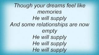 Kirk Franklin - He Will Supply Lyrics