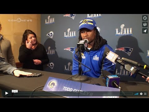 Super Bowl LIII media day interviews (ASL - 1.29.19)