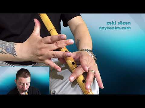 Ney Dersleri 14  Ney enstrumanında Hüseyniaşiran Perdesi