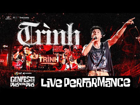 HIEUTHUHAI - TRÌNH l Live Stage at GENfest 24