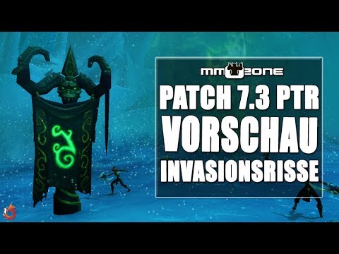 WoW Legion Patch 7.3 PTR - Invasionsrisse der Brennenden Legion zu anderen Welten
