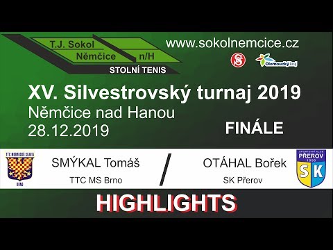 XV. Silvestrovský turnaj 2019 - SMÝKAL Tomáš - OTÁHAL Bořek - HIGHLIGHTS
