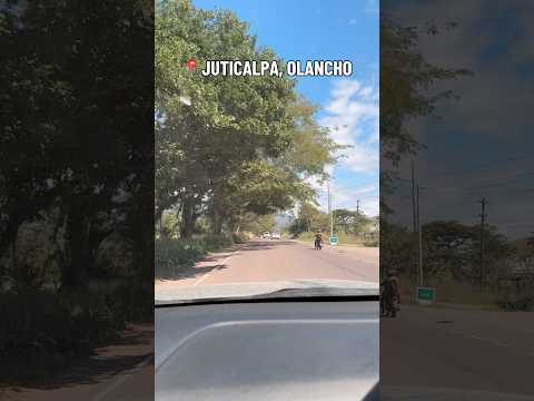 🚗Viaje en carretera de Juticalpa hacia Catacamas, Olancho. 🌳✨☺️ #viajes #honduras