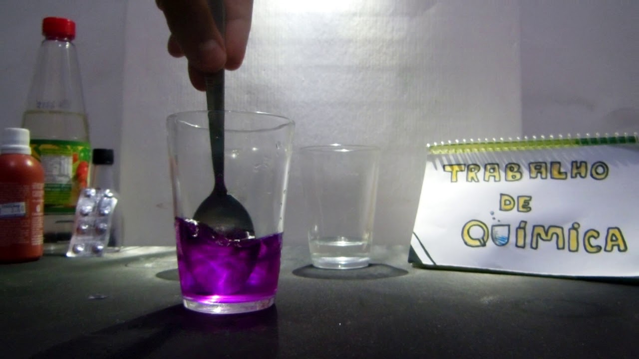 Experiência de química!Fácil e simples!