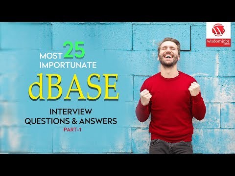 Dbase Interview Questions and Answers 2019 Part-1 | Dbase Interview Questions | Wisdom it services