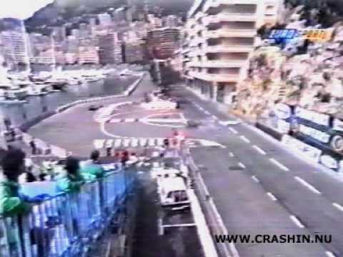 F1   1994   Wendlinger Karl  Monaco Crash