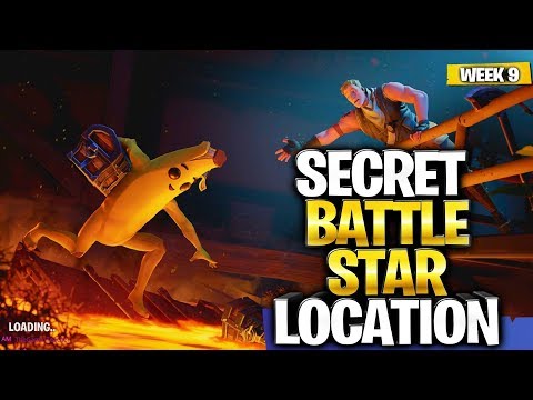 WEEK 9 SECRET BATTLE STAR LOCATION GUIDE! - Fortnite Find the Secret Battle Star in Loading Screen 9